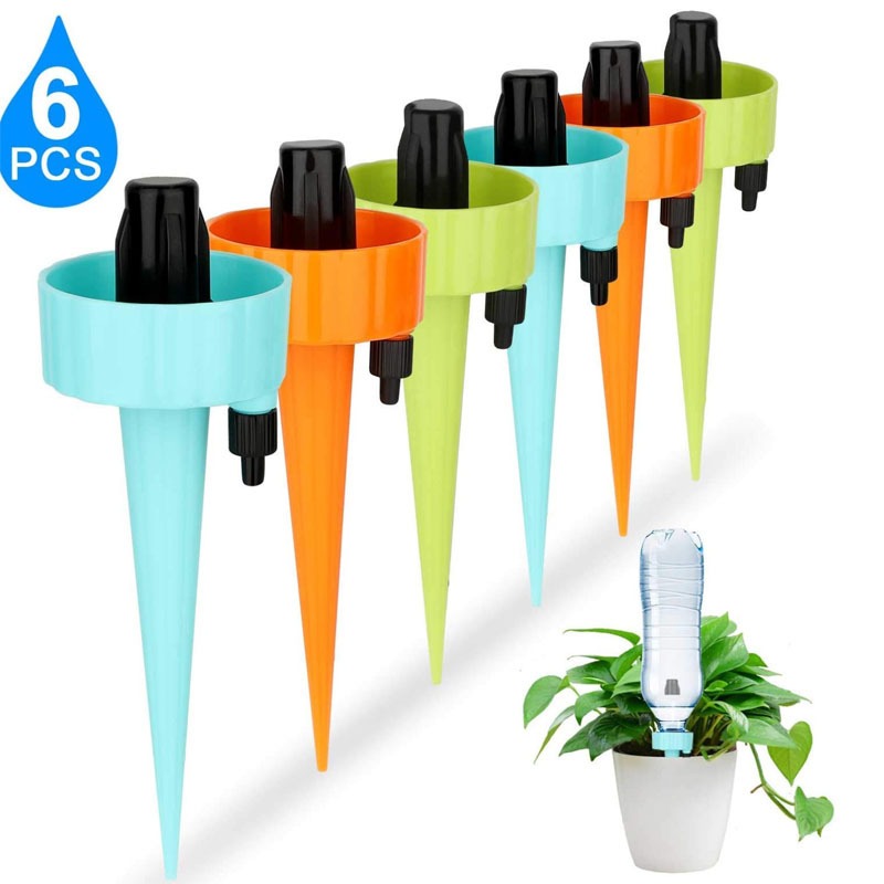 Self Watering Insert - 6/12 قطعة مسامير سقي ذاتية للنباتات