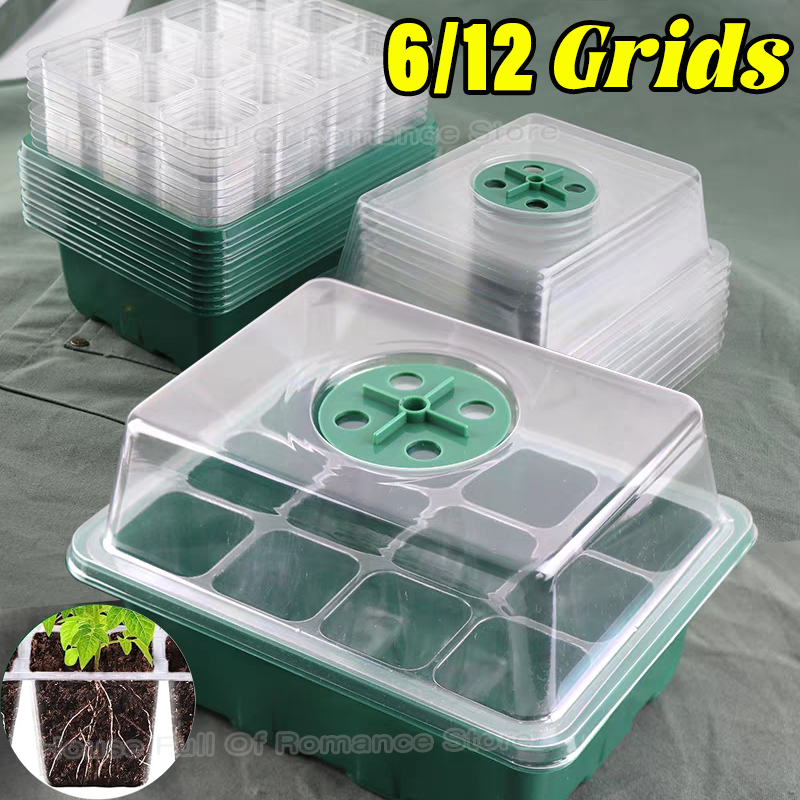 Humidity Dome Kit - صواني زراعة وبدء الإنبات للبذور مع