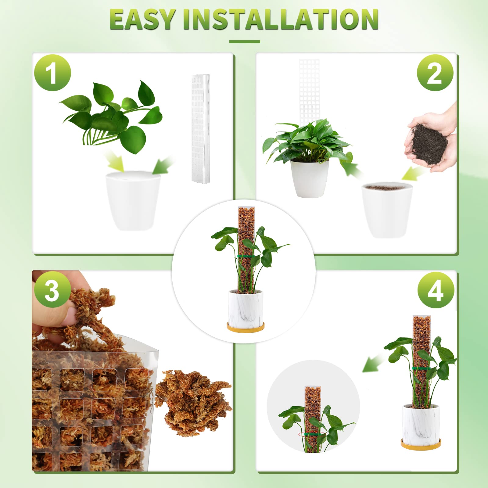 نباتات أقطاب الطحلب تدعم النبا - مراجعة Sphagnum Moss Dry وسعره