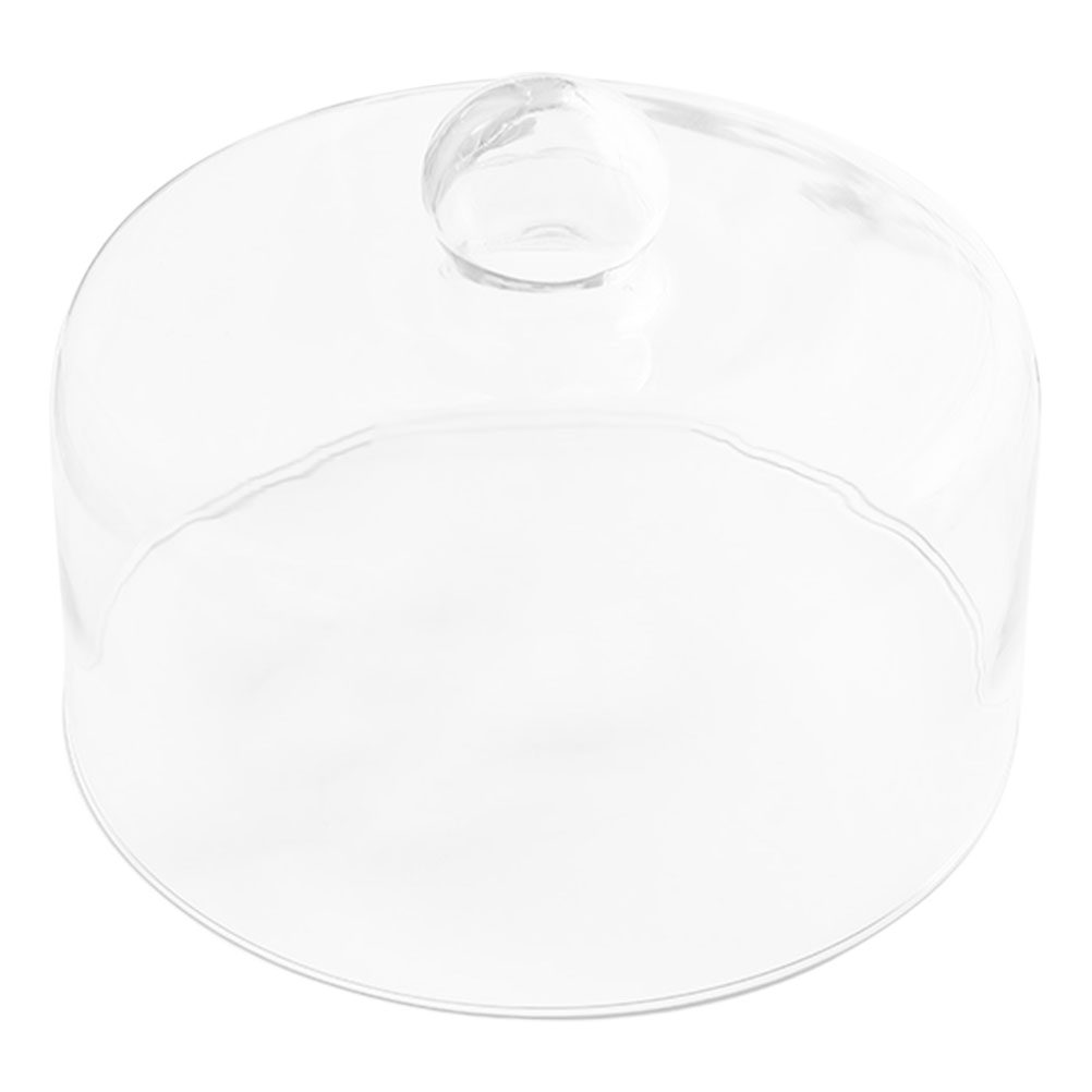 غطاء زجاجي شفاف للكيك بقطر 21  - مراجعة Plastic Dome Clear وسعره