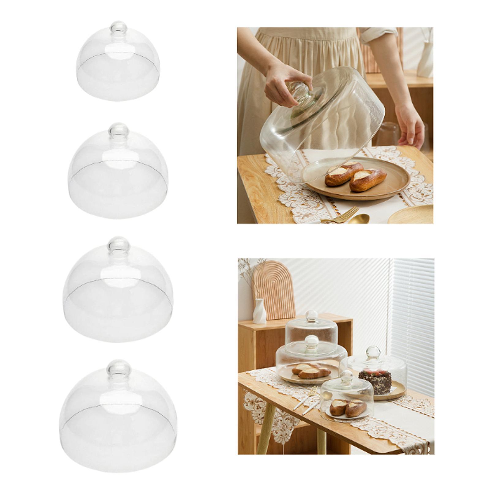غطاء زجاجي شفاف للكيك على شكل  - مراجعة Plastic Dome Clear وسعره