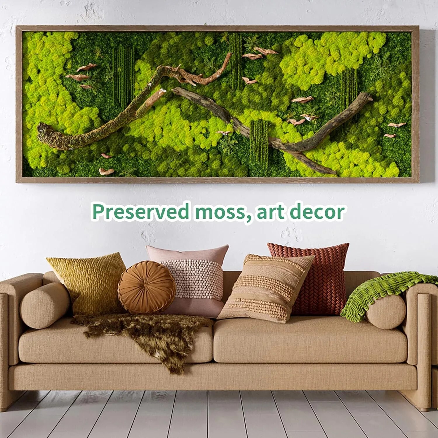 النباتات الخضراء الاصطناعية ال - مراجعة Sphagnum Moss Dry وسعره