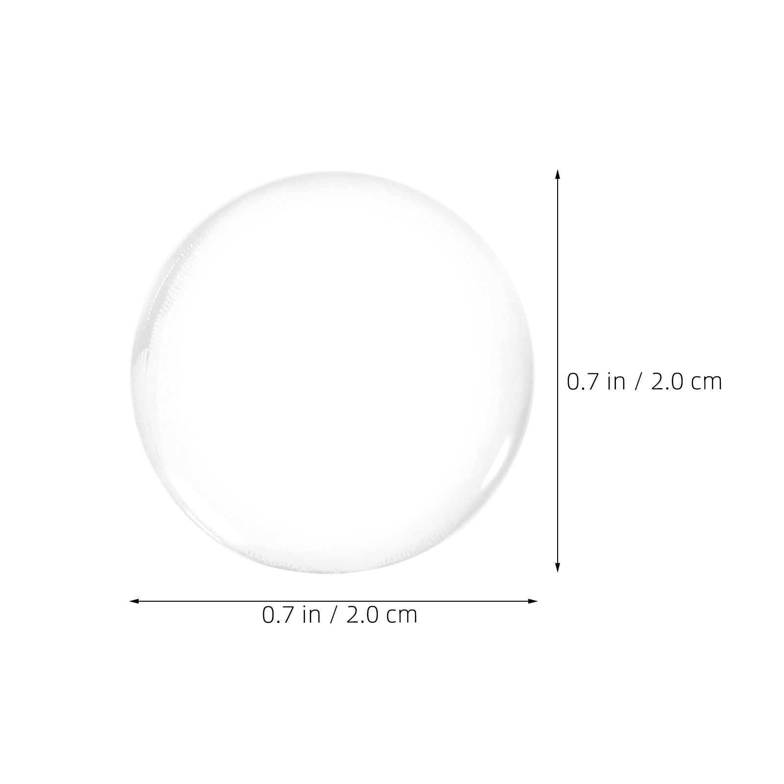 40 قطعة من ملصقات الإيبوكسي ال - مراجعة Plastic Dome Clear وسعره