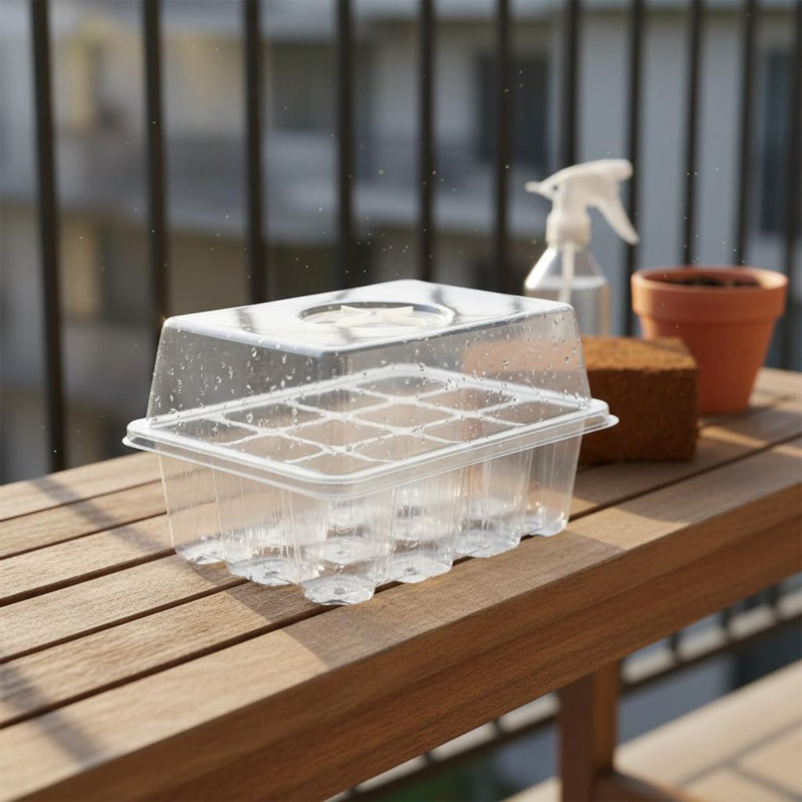 صينية إنبات بـ 12 حجرة مع نظام - مراجعة Humidity Dome Kit وسعره