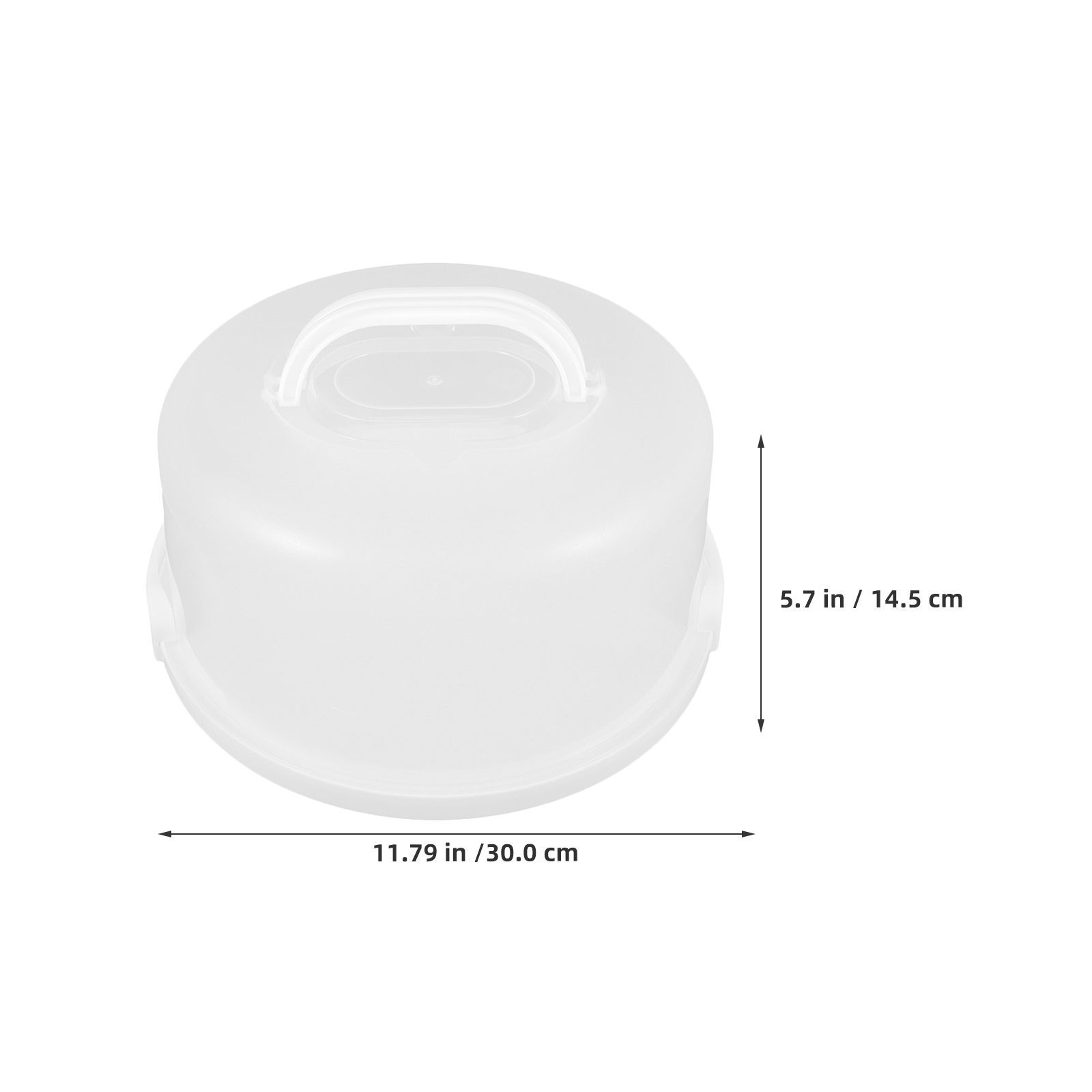 قطعتان من حامل حاوية الكيك الب - مراجعة Plastic Dome Clear وسعره