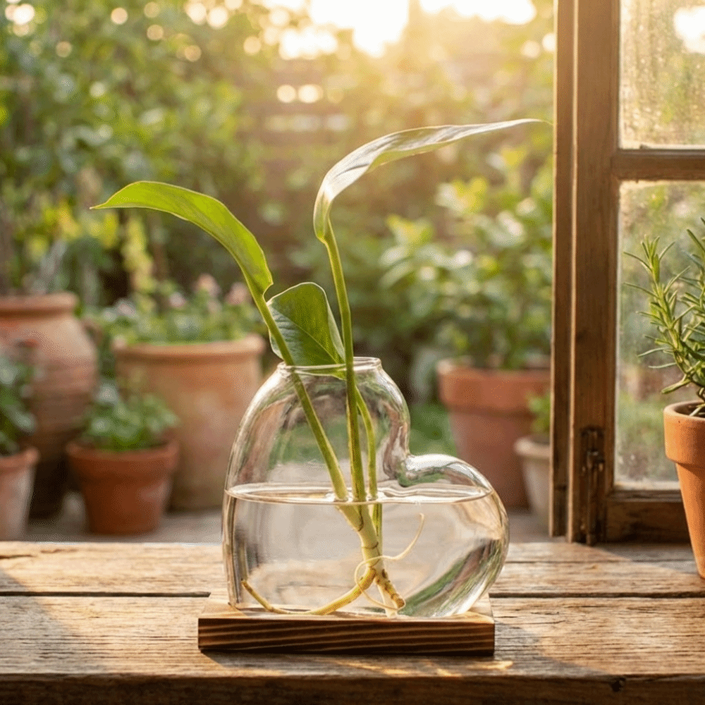 مزهرية زجاجية شفافة للزراعة ال - مراجعة Propagation Station Vase وسعره